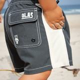 RETROGRADE MINI BOARDSHORT WASHED BLACK