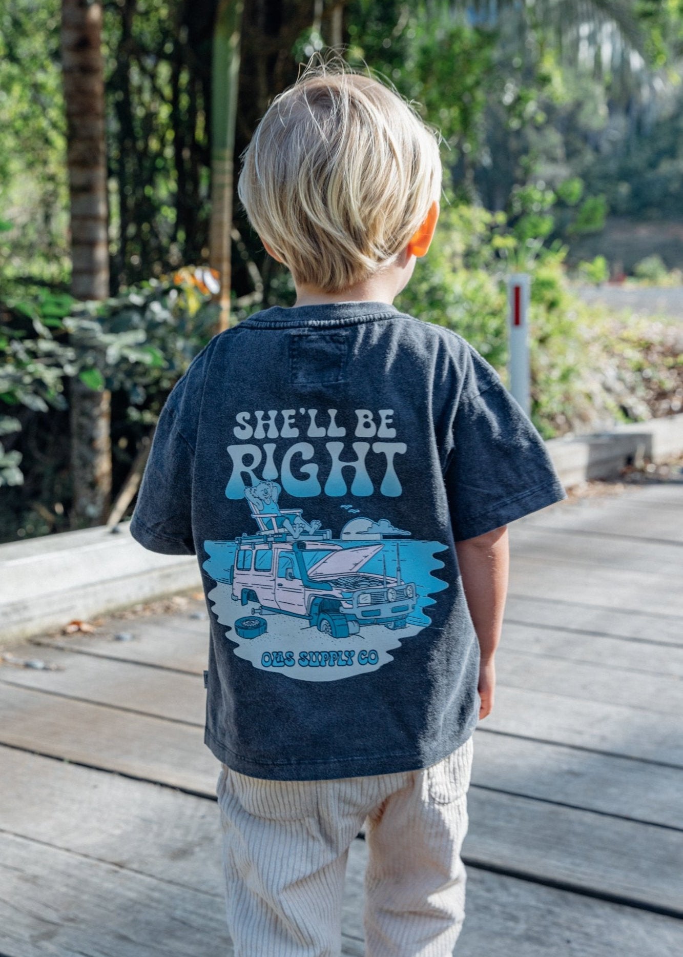 SHE'LL BE RIGHT MINI TEE - OLAS SUPPLY CO.