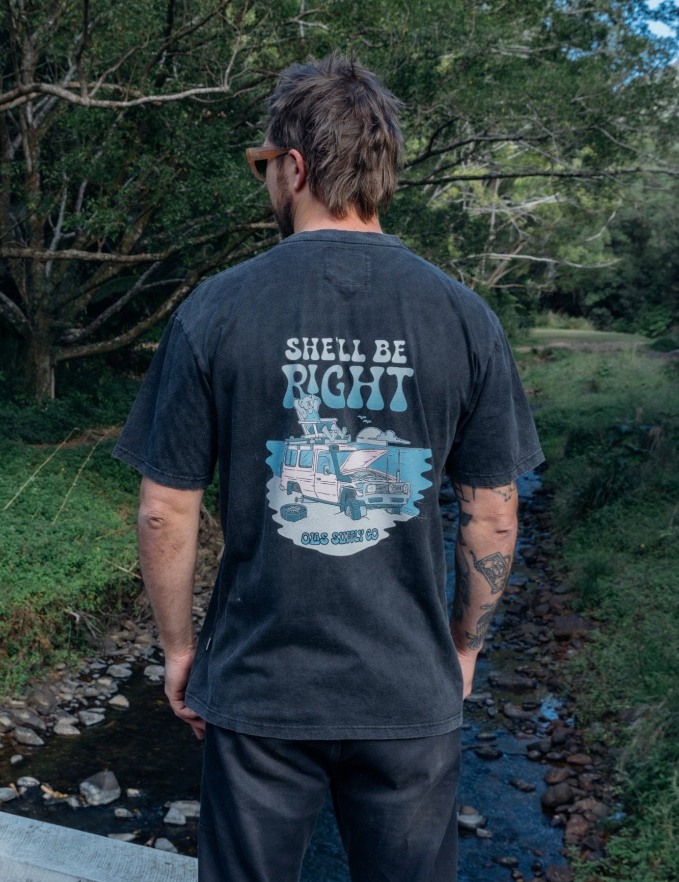SHE'LL BE RIGHT TEE - OLAS SUPPLY CO.