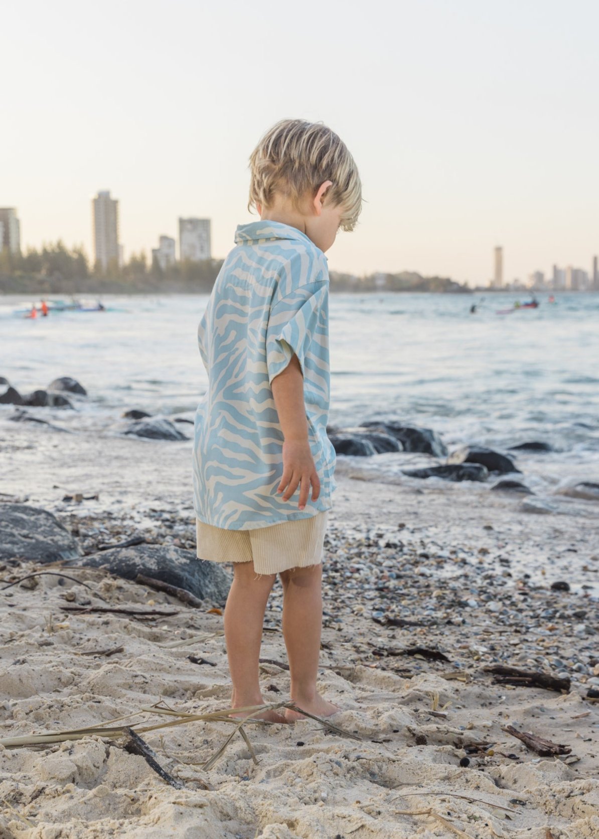 TIGER MINI BUTTON UP - OLAS SUPPLY CO.