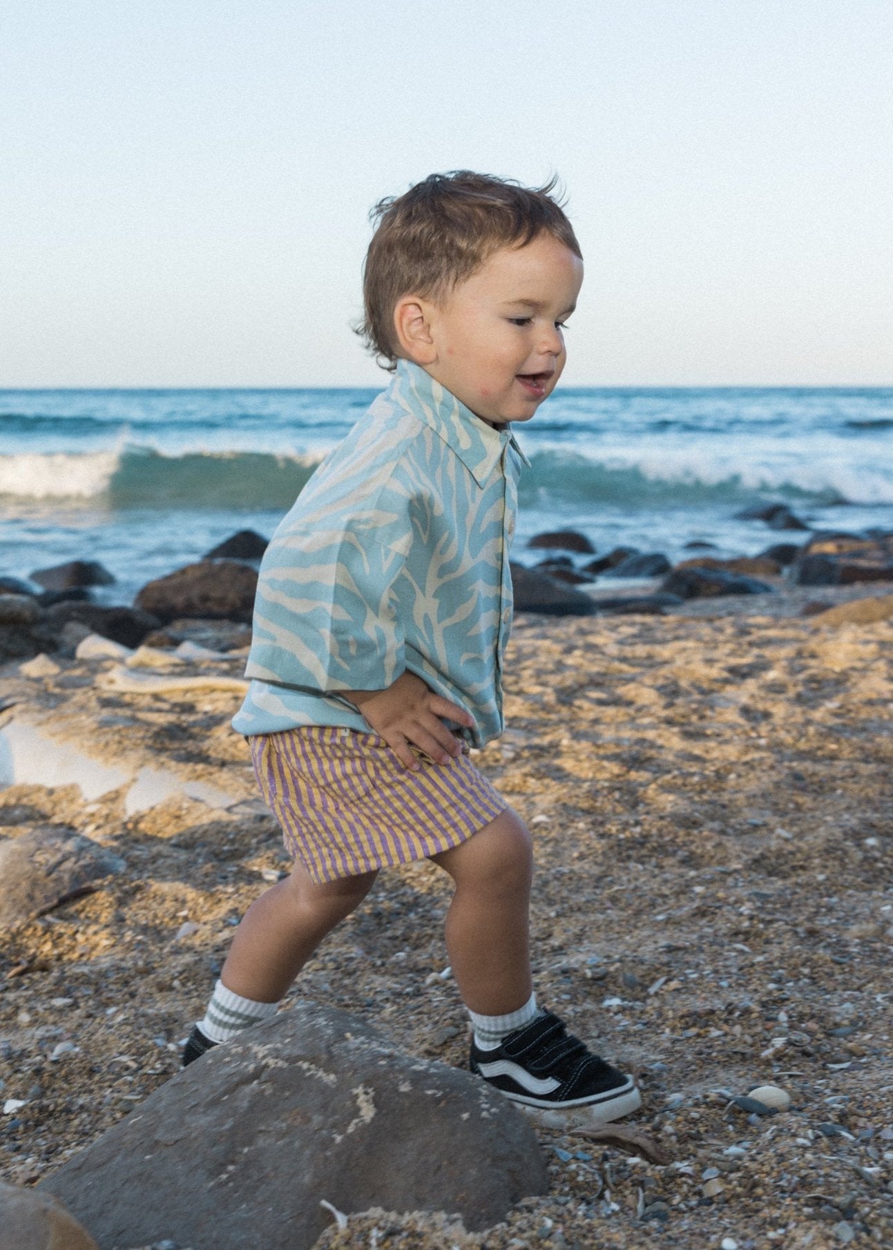 TIGER MINI BUTTON UP - OLAS SUPPLY CO.