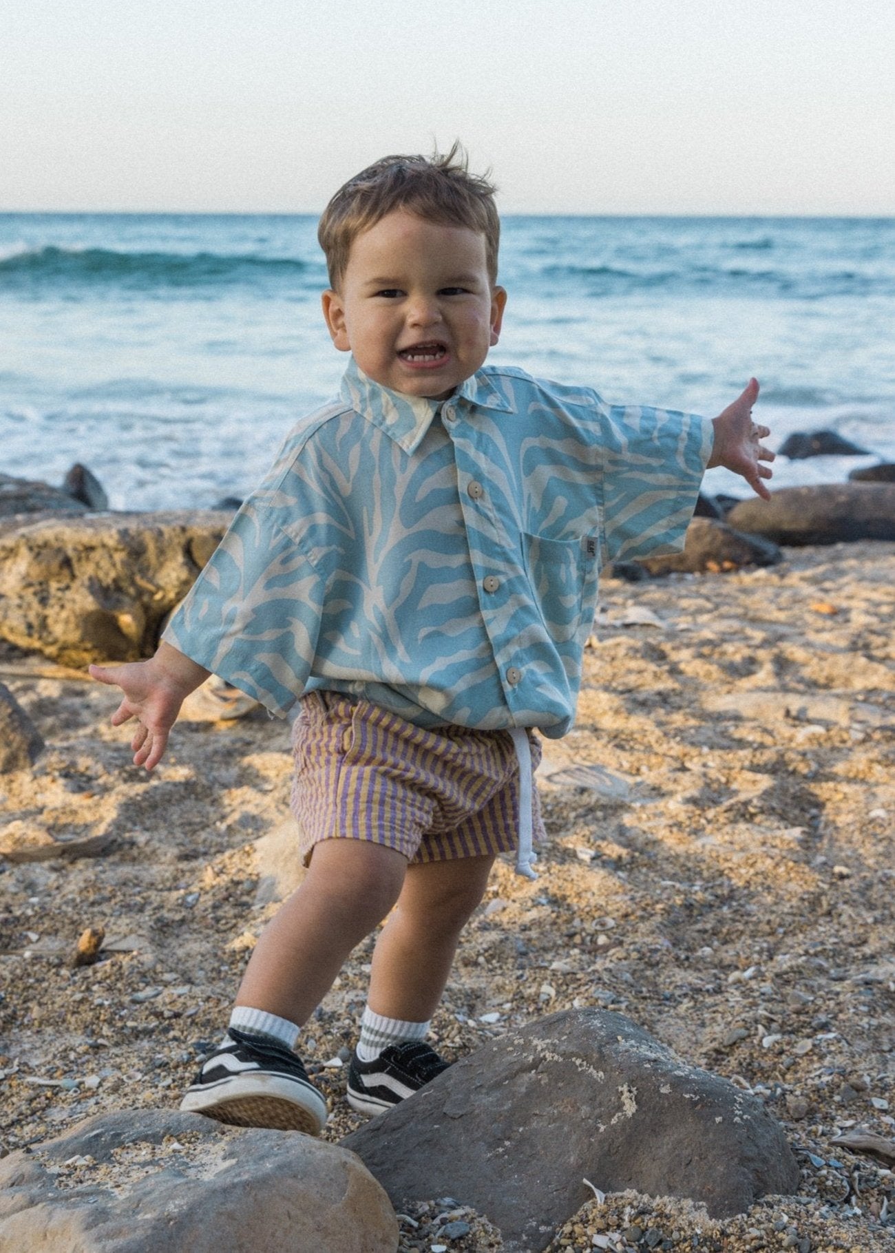 TIGER MINI BUTTON UP - OLAS SUPPLY CO.
